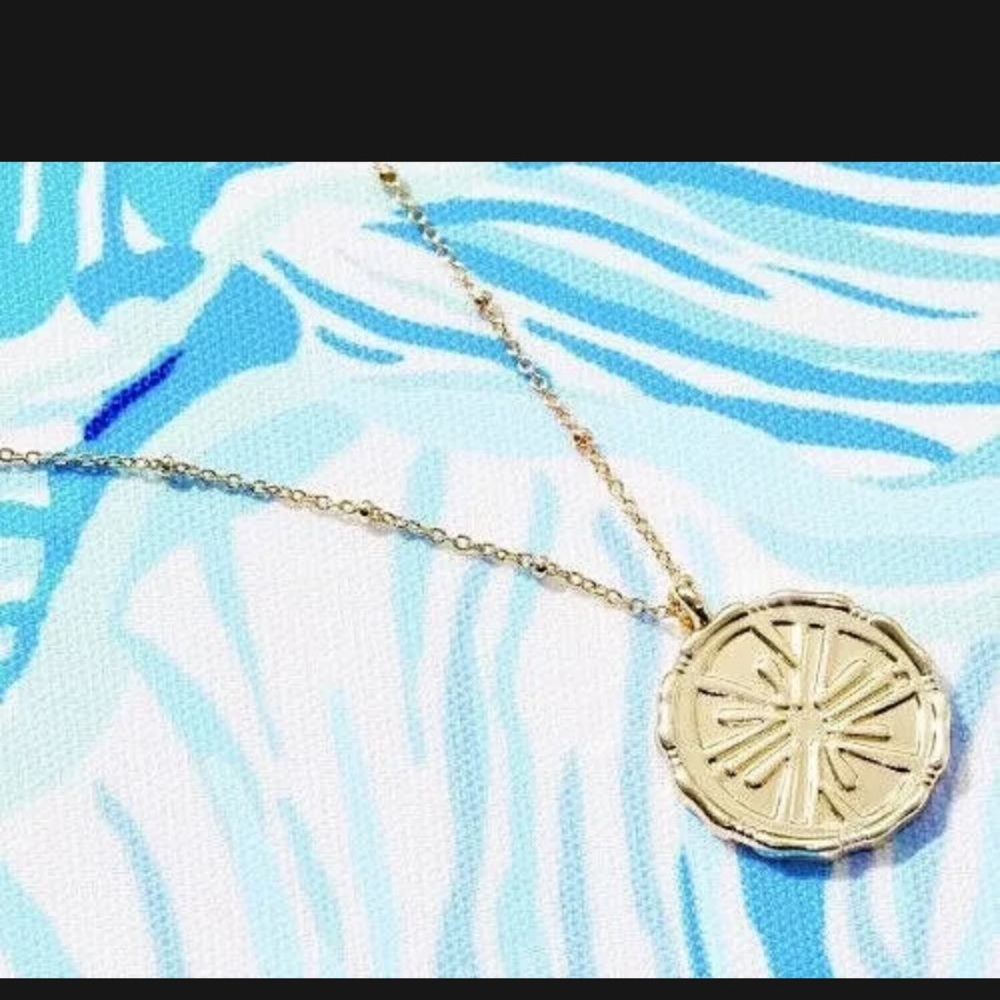NWT Lilly Pulitzer citrus slice necklace